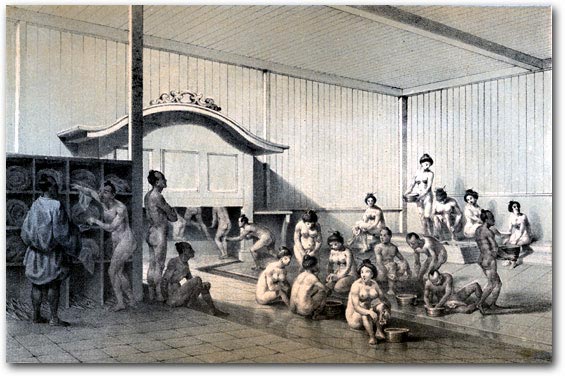 Heine’s controversial rendering of a public bath in Shimoda