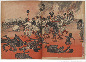 1902 barbarism civilization burden man cartoon 26feb cb73 steinlen china 1898 source asia imperialism boxer uprising japan global