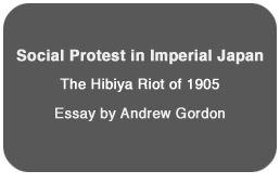 Social Protest in Imperial Japan
