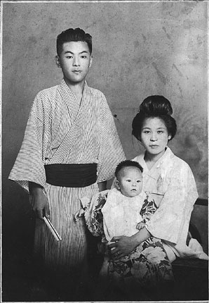 Mitsuko Yamada (my mother) as a baby