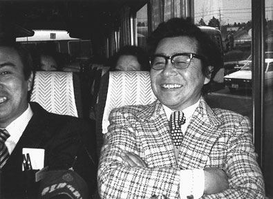 Uncle Hiroshi on a trip