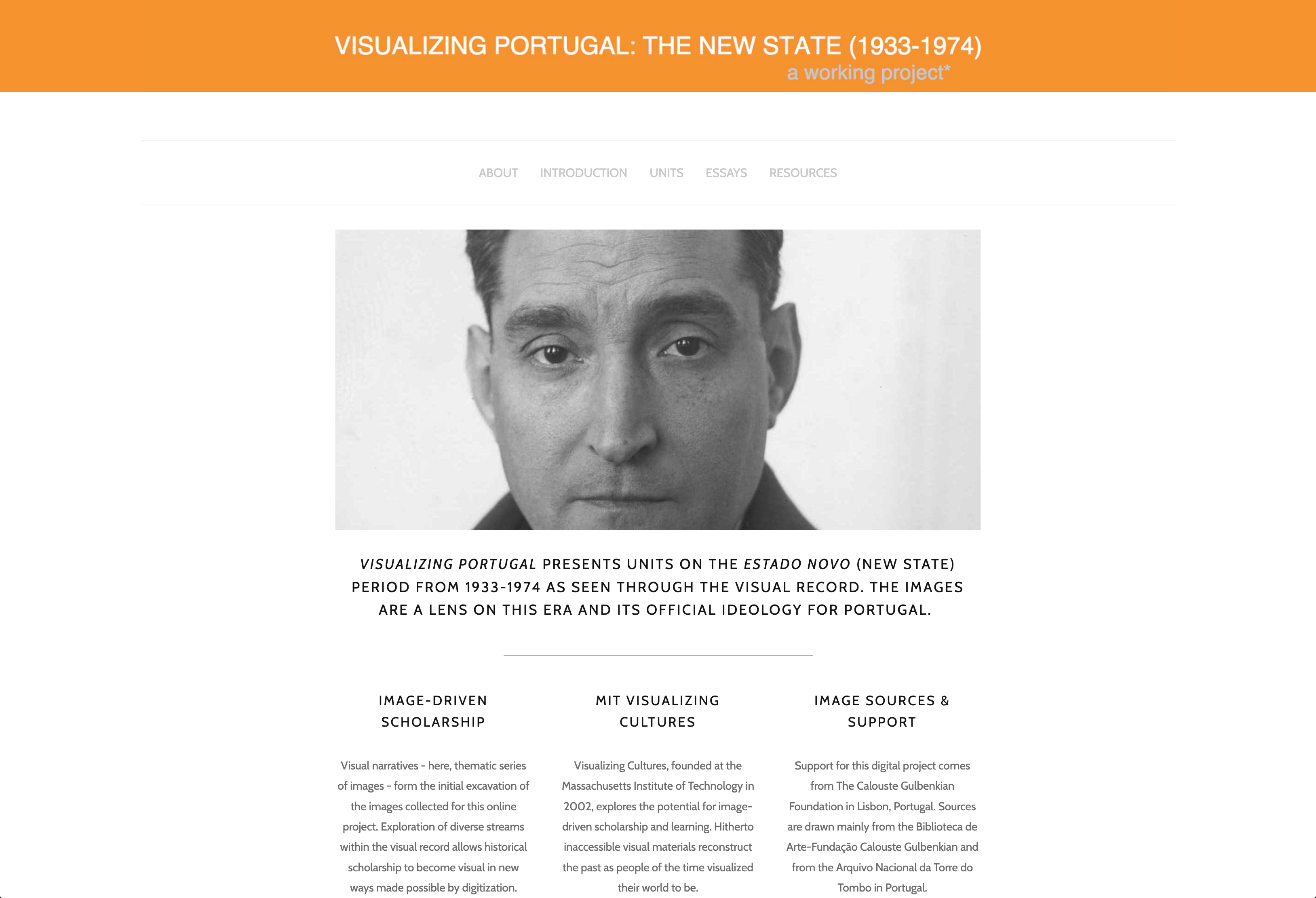 Visualizing Portugal: The New State